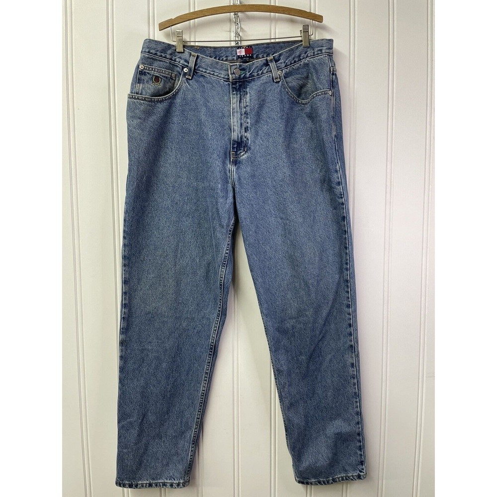 Mens Vintage‎ Tommy Hilfiger Tommy Jeans 90s Era Size 40/32 Made In USA
